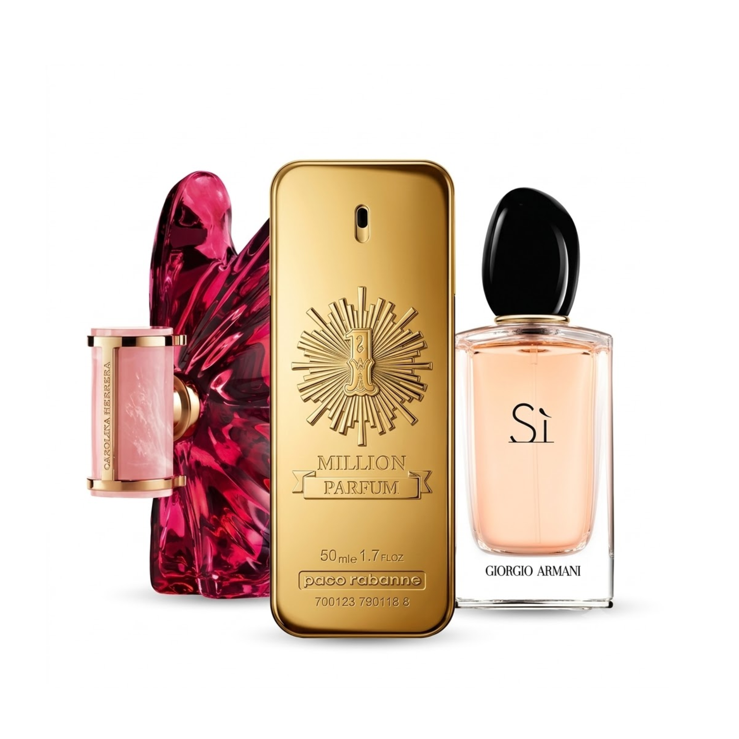 Zestaw 3 perfum | Sospiro La Bomba, Armani Sì, Paco Rabanne 1 Million 100 ml